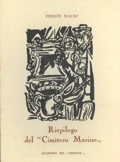 RIEPILOGO DEL / CIMITERO MARINO / (I QUADERNI DEL CRITONE)