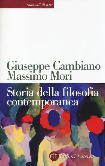 STORIA DELLA FILOSOFIA CONTEMPORANEA