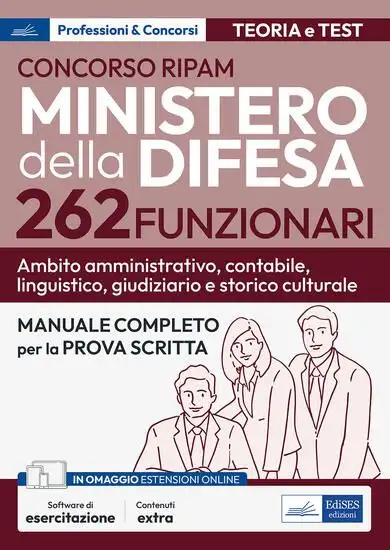 CONCORSO RIPAM MINISTERO DELLA DIFESA. 262 FUNZIONARI. AMBITO AMMINISTRATIVO, CONTABILE, LINGUIS...