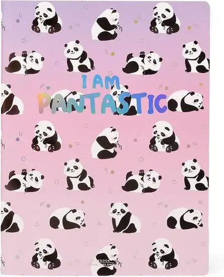 QUADERNO A RIGHE LARGE PANDA