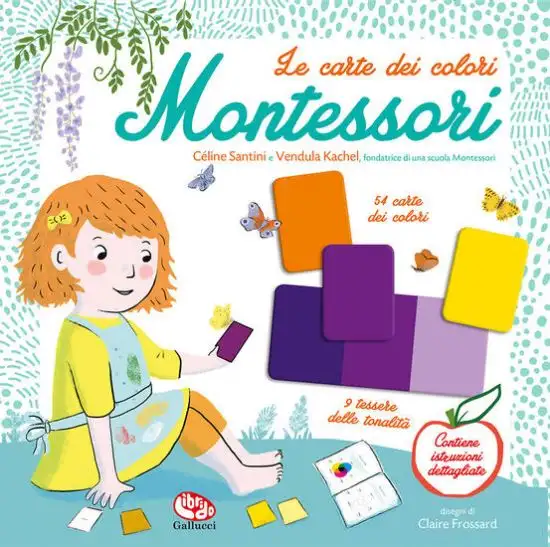 CARTE DEI COLORI MONTESSORI. EDIZ. A COLORI. CON CARTE (LE)