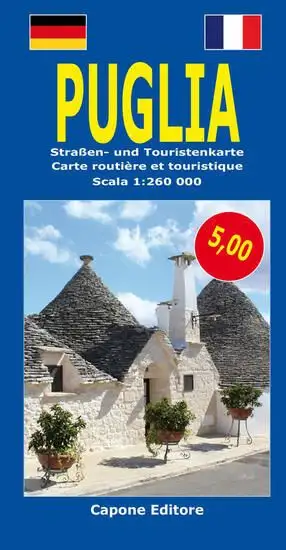 STRASSEN UND TOURISTENKARTE CARTE ROUTIE`RE ET TOURISTIQUE. EDIZ. FRANCESE E TEDESCO