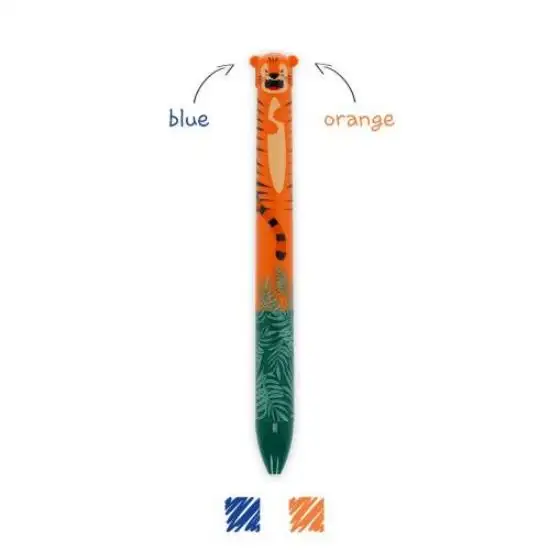 PENNA SFERA 2 COLORI LEGAMI CLICK&CLACK - TIGER