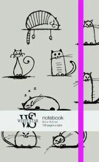NOTEBOOK. CAT SKETCH