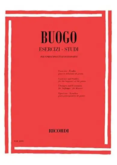 ESERCIZI E STUDI PER IL PRINCIPIANTE PER IL PIANOFORTE
