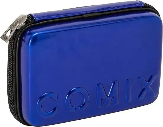 ASTUCCIO COMIX MAXI ZIP RIGIDO BLU