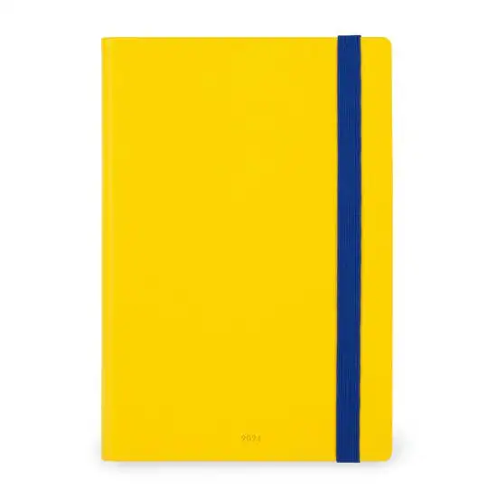 AGENDA 2023-2024 LEGAMI, 12 MESI, GIORNALIERA, MEDIUM, COLORS - YELLOW FREESIA
