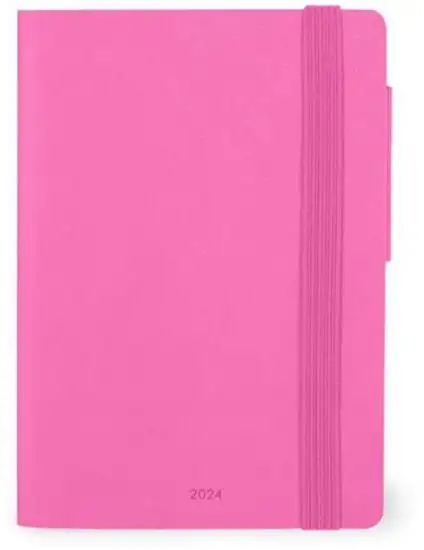 AGENDA 2023-2024 LEGAMI, 12 MESI, GIORNALIERA, SMALL, COLORS - BOUGANVILLEA