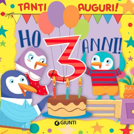 HO 3 ANNI! TANTI AUGURI! EDIZ. A COLORI