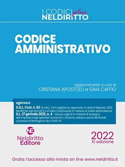 CODICE AMMINISTRATIVO PLUS 2022