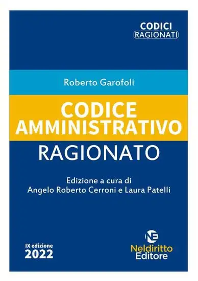 CODICE AMMINISTRATIVO RAGIONATO 2022
