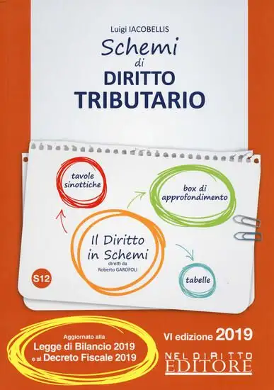 SCHEMI DI DIRITTO TRIBUTARIO 2019