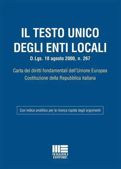 TESTO UNICO DEGLI ENTI LOCALI