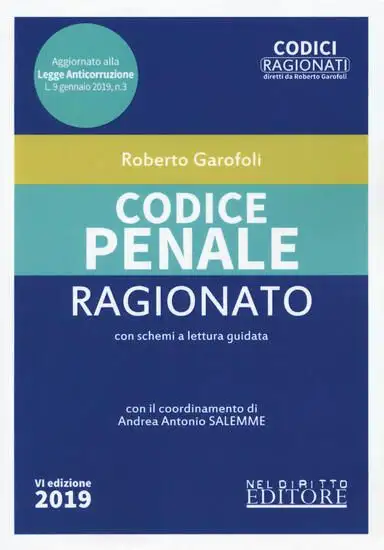 CODICE PENALE RAGIONATO 2019