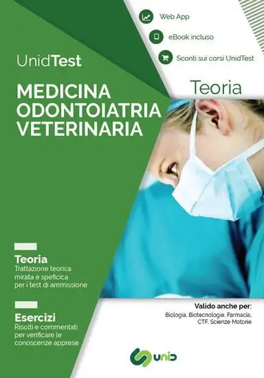 UNIDTEST - MEDICINA ODONTOIATRIA VETERINARIA - TEORIA