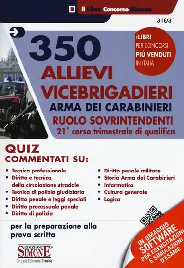 350 ALLIEVI VICEBRIGADIERI ARMA DEI CARABINIERI