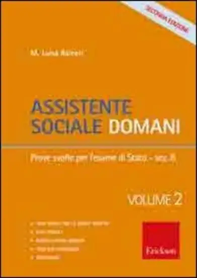 ASSISTENTE SOCIALE DOMANI VOL.2 N.E.