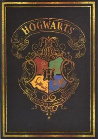 NOTEBOOK HARRY POTTER A5 - NERO