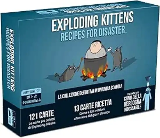 EXPLODING KITTENS RECIPES FOR DISASTER