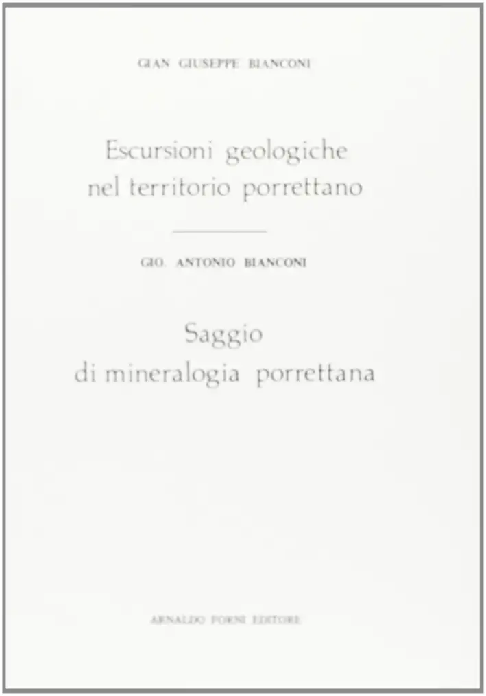 Escursioni Geologiche nel Territorio Porrettano