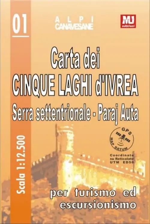 Carta dei cinque laghi d'Ivrea