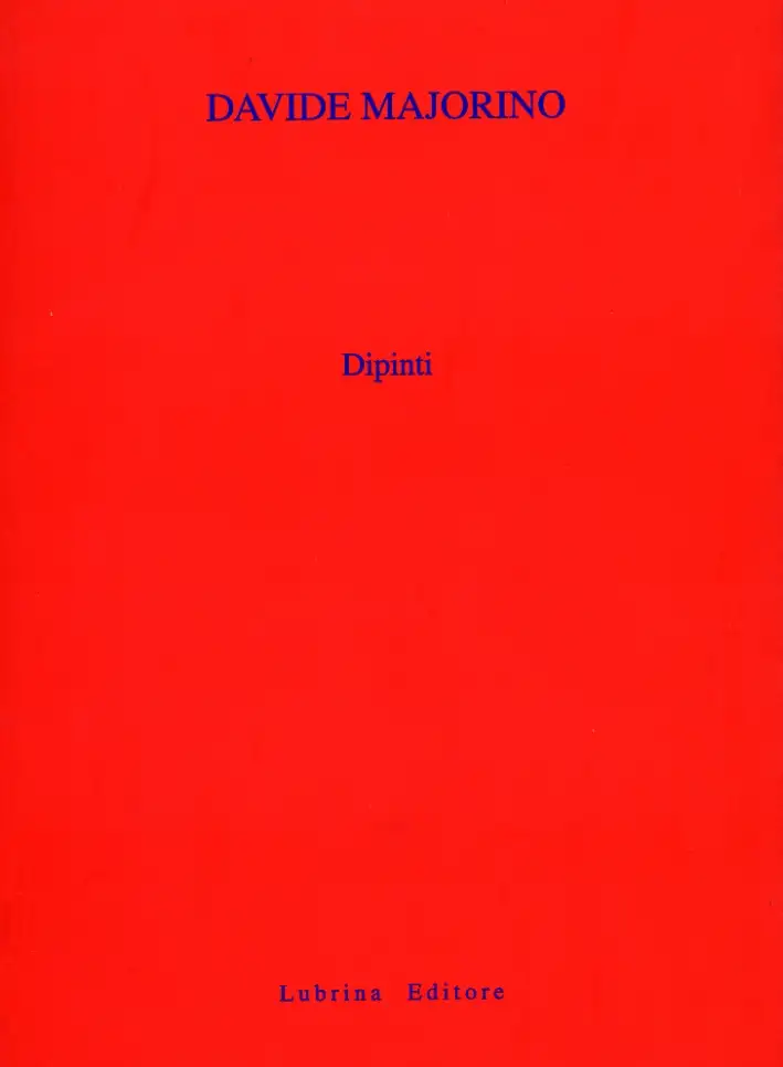 Aurelio Bertoni - Davide Majorino. Dipinti