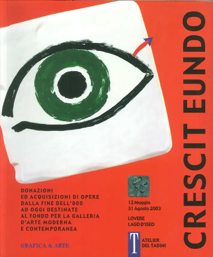 Crescit eundo. Donazioni ed acquisizioni dalla fine dell'800 ad oggi destinate al fondo per la Galleria d'Arte Contemporanea