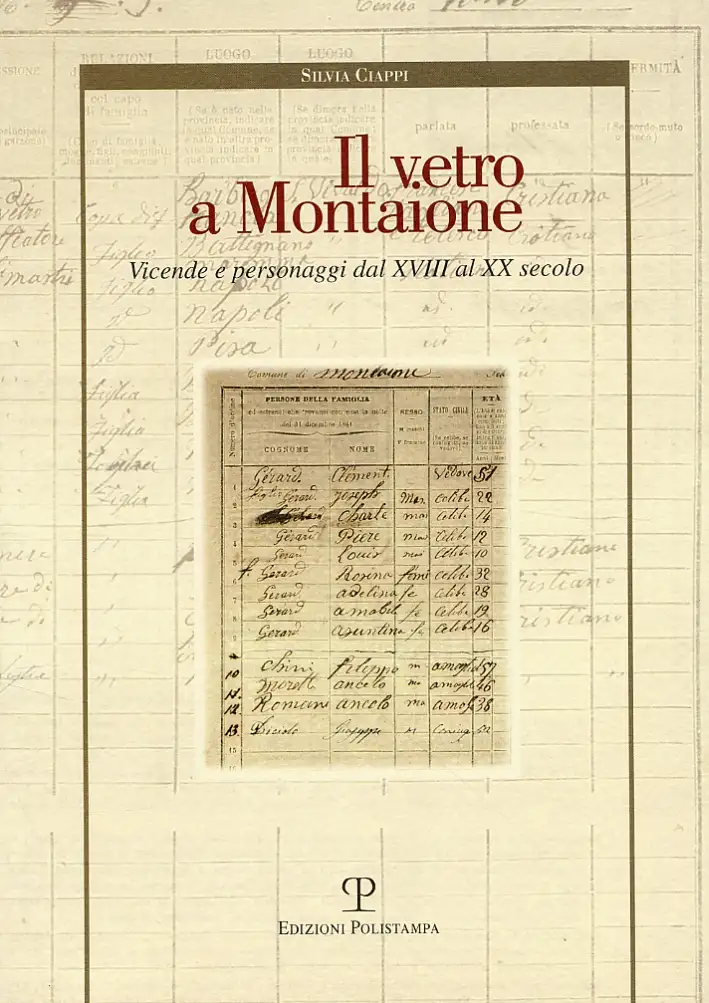 Il vetro a Montaione. Vicende e personaggi dal XVIII al XX secolo