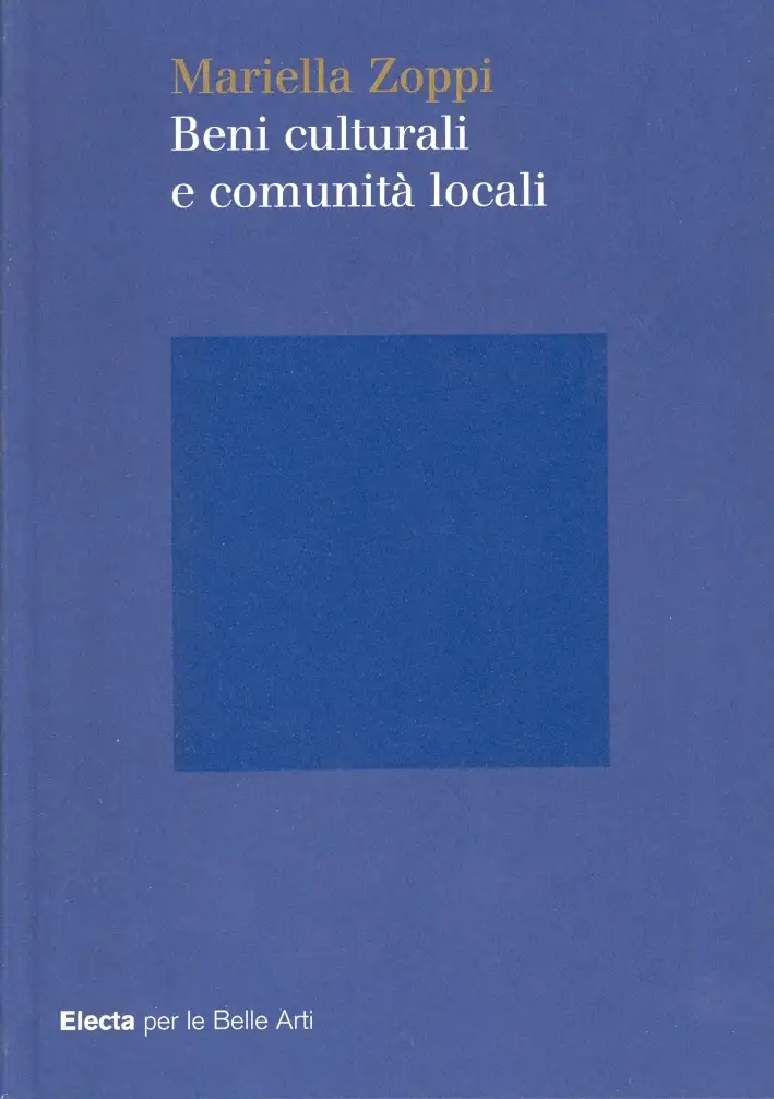 Beni culturali e comunità locali