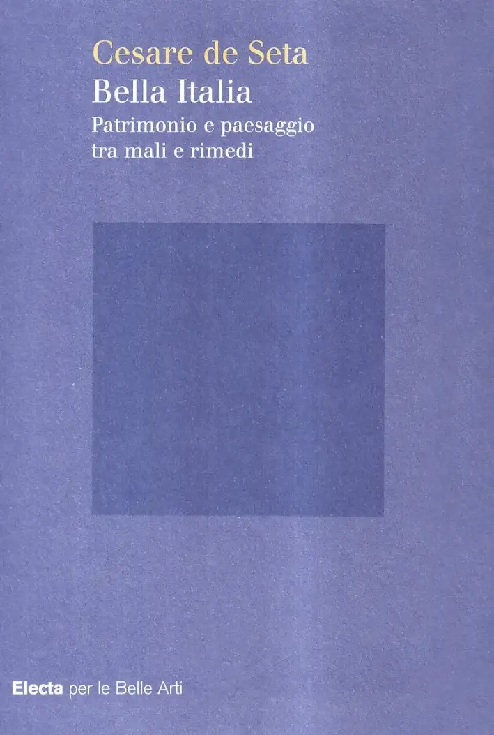 Bella Italia. Patrimonio e paesaggio tra mali e rimedi