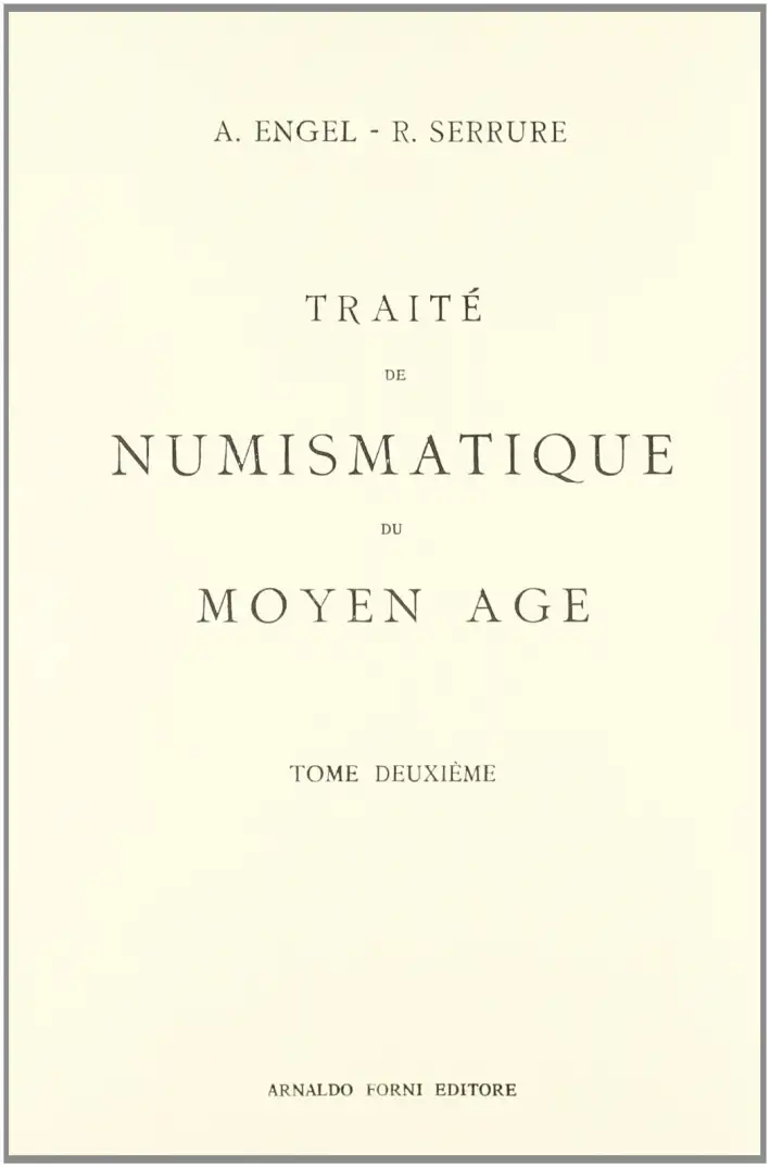 Traité de Numismatique du Moyen Age