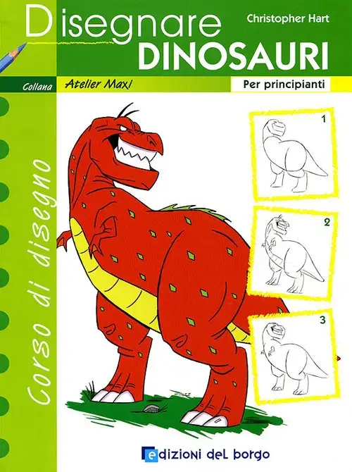 Disegnare Dinosauri. Per Principianti