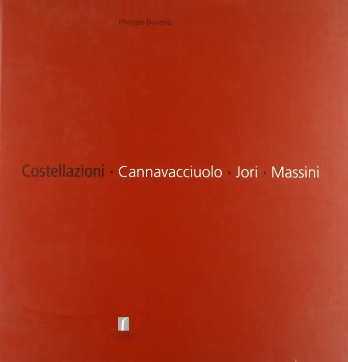 Costellazioni. Cannavacciuolo. Jori. Massini