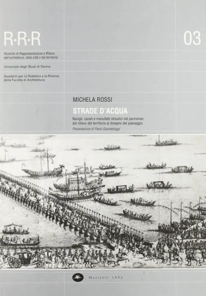 Strade d'acqua. Navigli, canali e manufatti idraulici nel parmense: dal rilievo del territorio al disegno del paesaggio