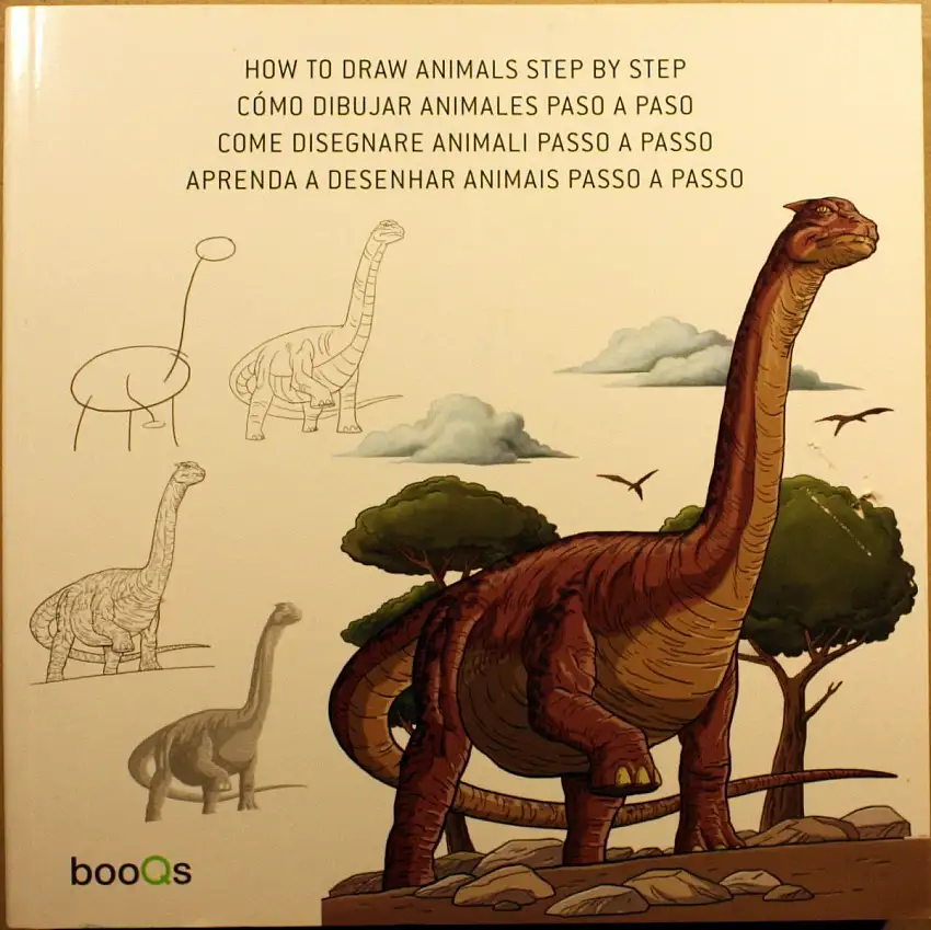 How to draw dinosaurs step by step