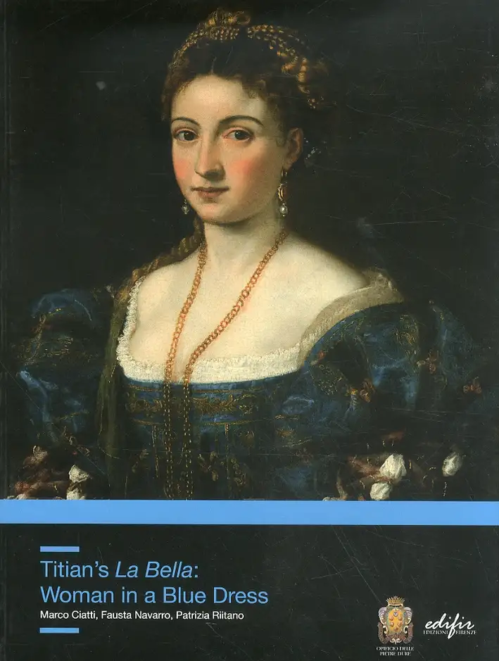 Titian's La Bella. Woman in a Blue Dress