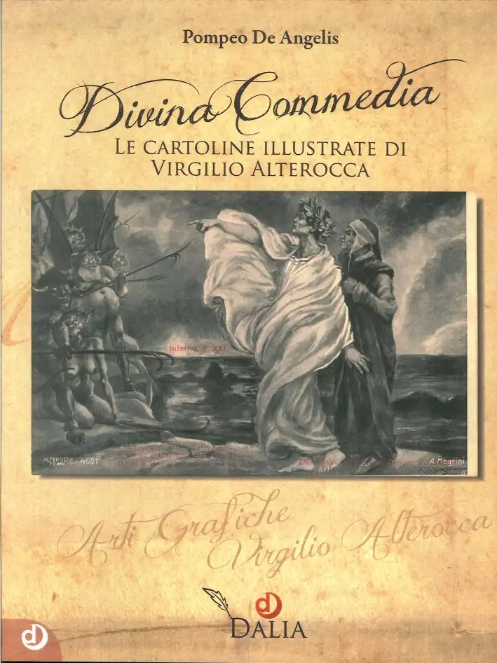 Divina Commedia. Le cartoline illustrate di Virgilio Alterocca