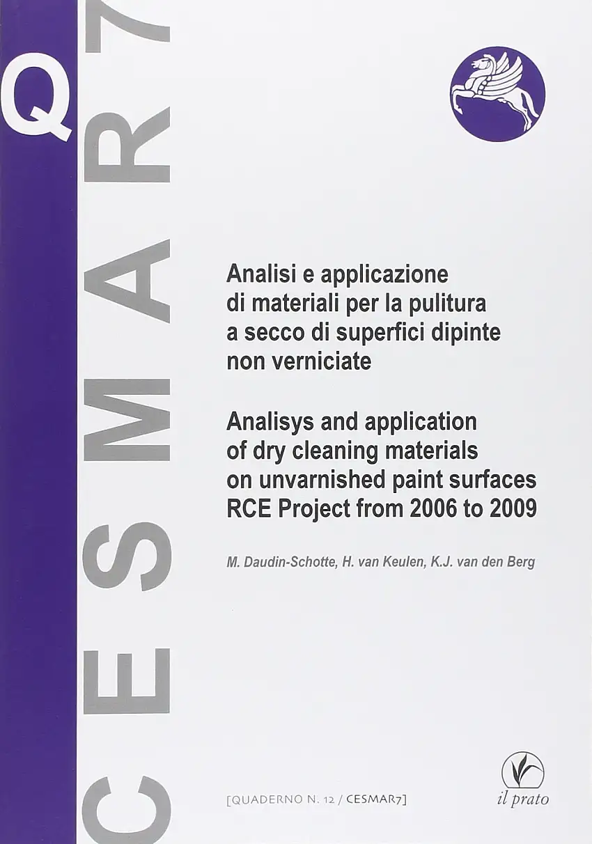 Analisi e Applicazione di Materiali per la Pulitura a Secco di Superfici Dipinte non Verniciate. Analisys and Application of Dry Cleaning Materials On Unvarnished Paint Surfaces