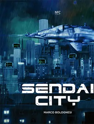 Sendai city. To the end of the future. Con poster