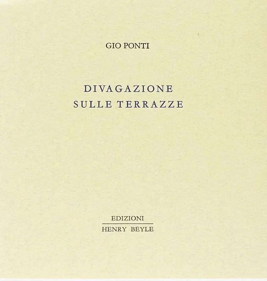 Divagazione sulle terrazze