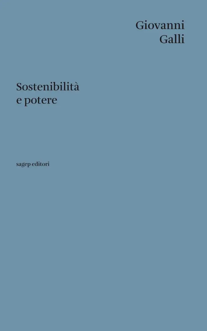 Sostenibilità e Potere