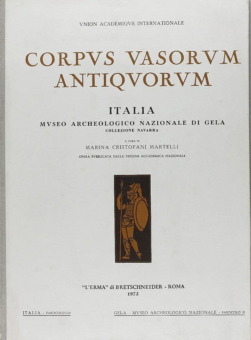 Corpus Vasorum Antiquorum. Gela, Museo Archeologico Nazionale. Collezione Navarra. 2