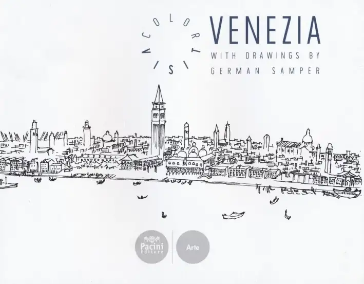 Venezia color visit with drawings.