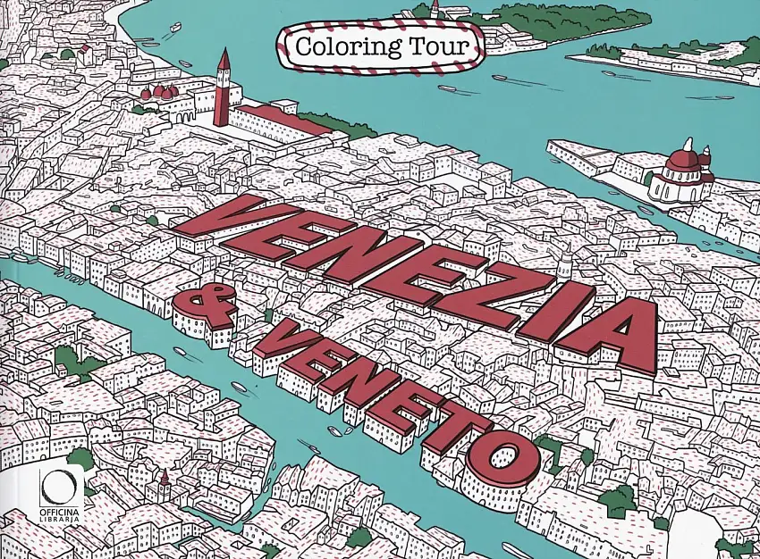 Venezia & Veneto. Coloring tour.