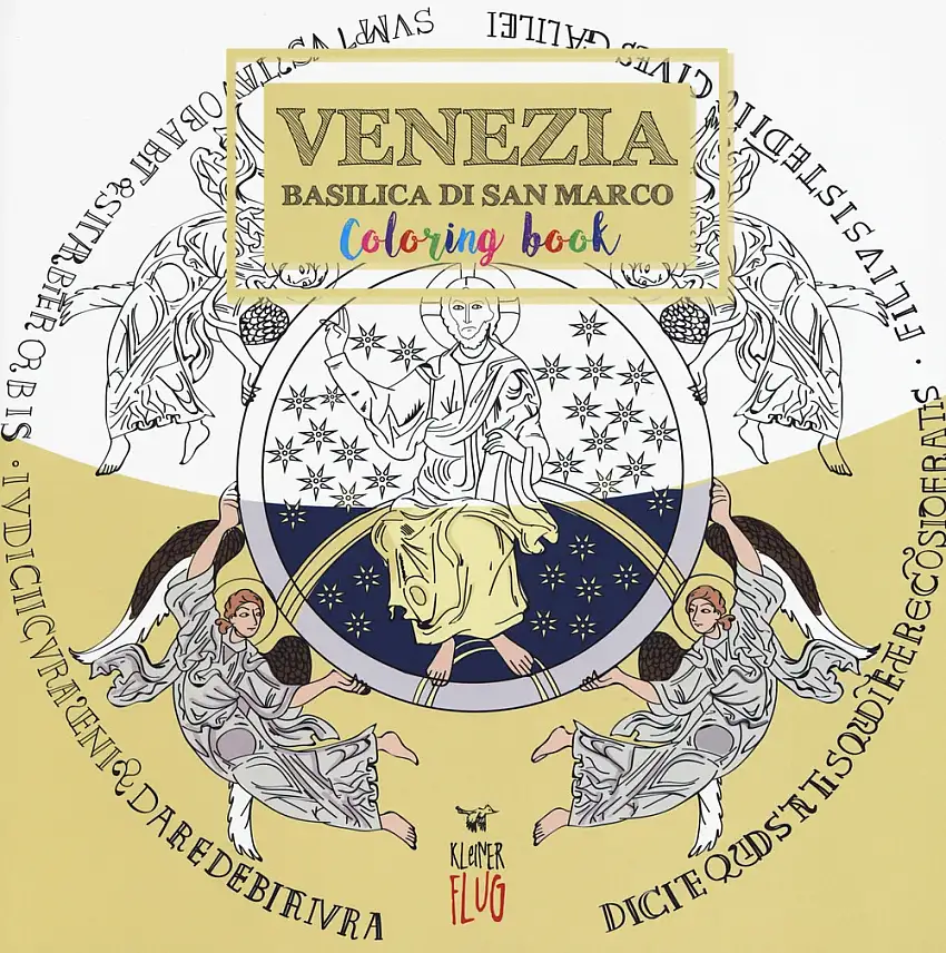 Venezia. Basilica di San Marco. Colouring book