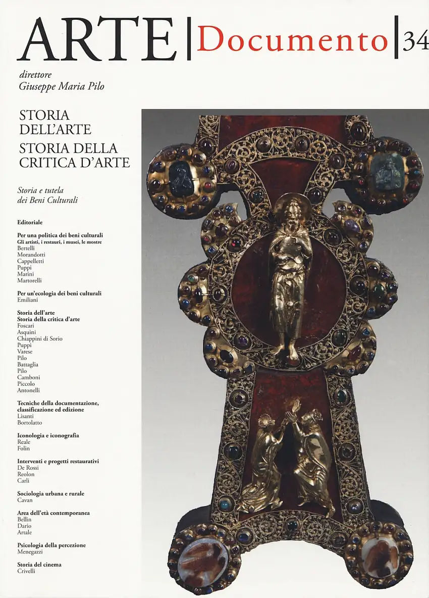 Arte. Documento. 34. Rivista e collezione di storia e tutela dei beni culturali.