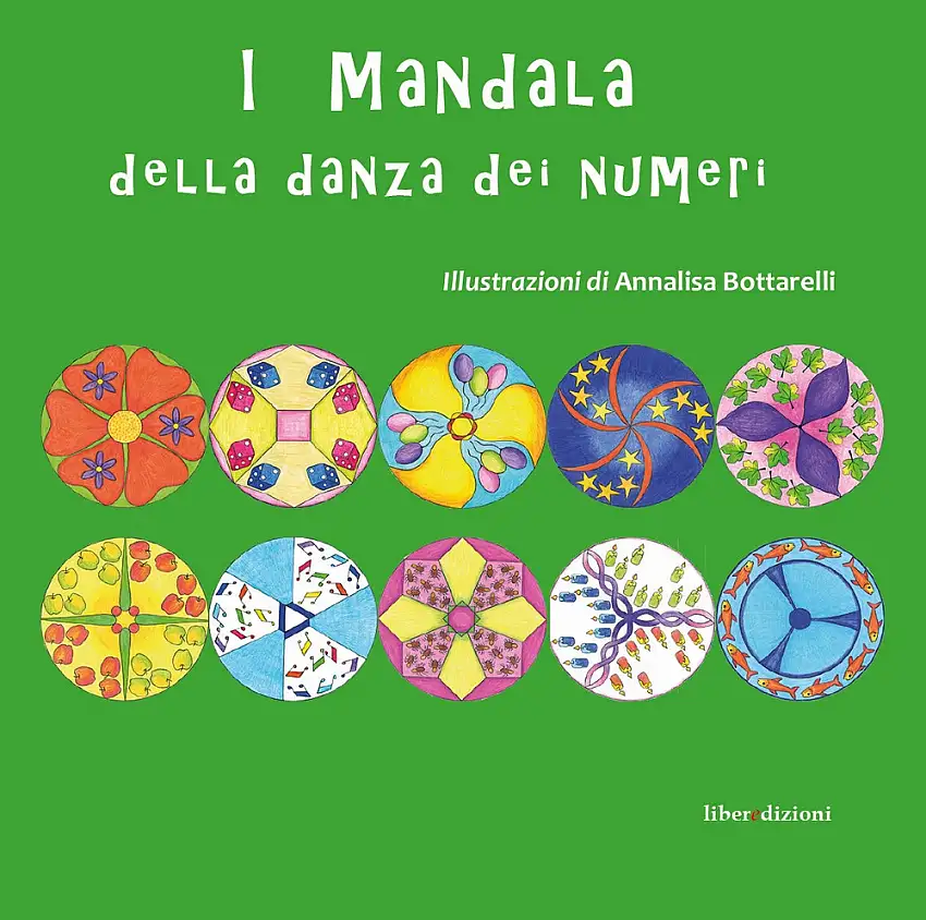 I mandala della danza dei numeri. Con adesivi