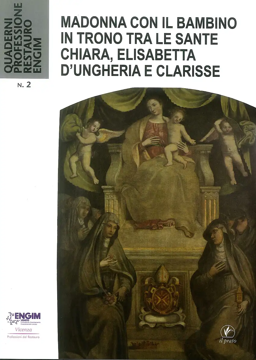 Madonna con il Bambino in Trono tra le Sante Chiara, Elisabetta d'Ungheria e Clarisse