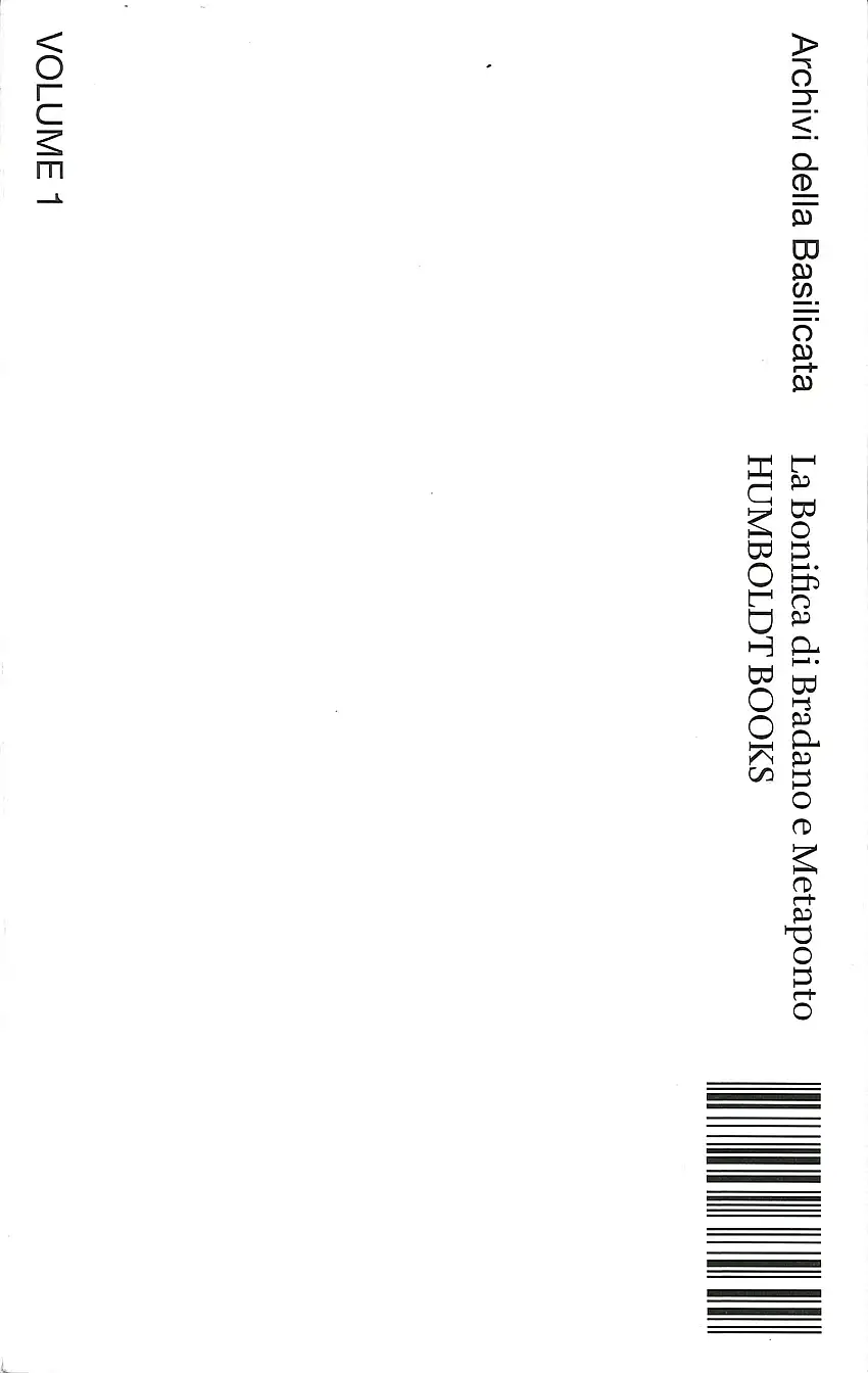 La bonifica di Bradano a Metaponto.