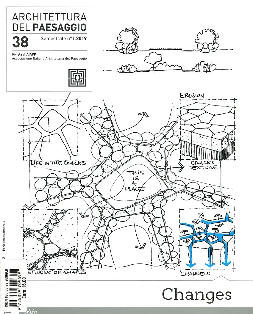 Architettura del paesaggio. Rivista semestrale dell'AIAPP Associazione Italiana di Architettura del Paesaggio. Vol. 38